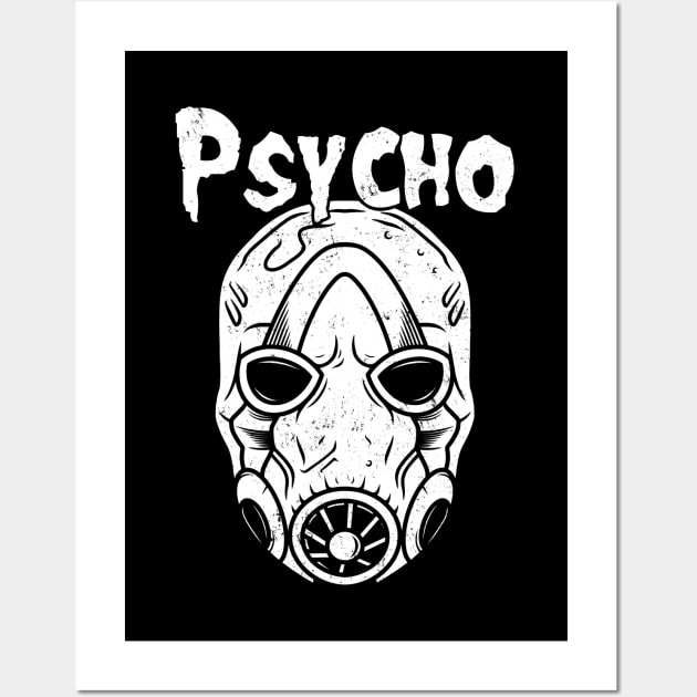 Psycho Wall Art by Alundrart